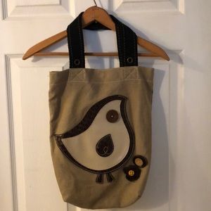 Anthropologie bird tote